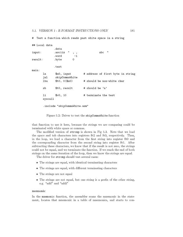 Computer Organization with MIPS - Page 181
